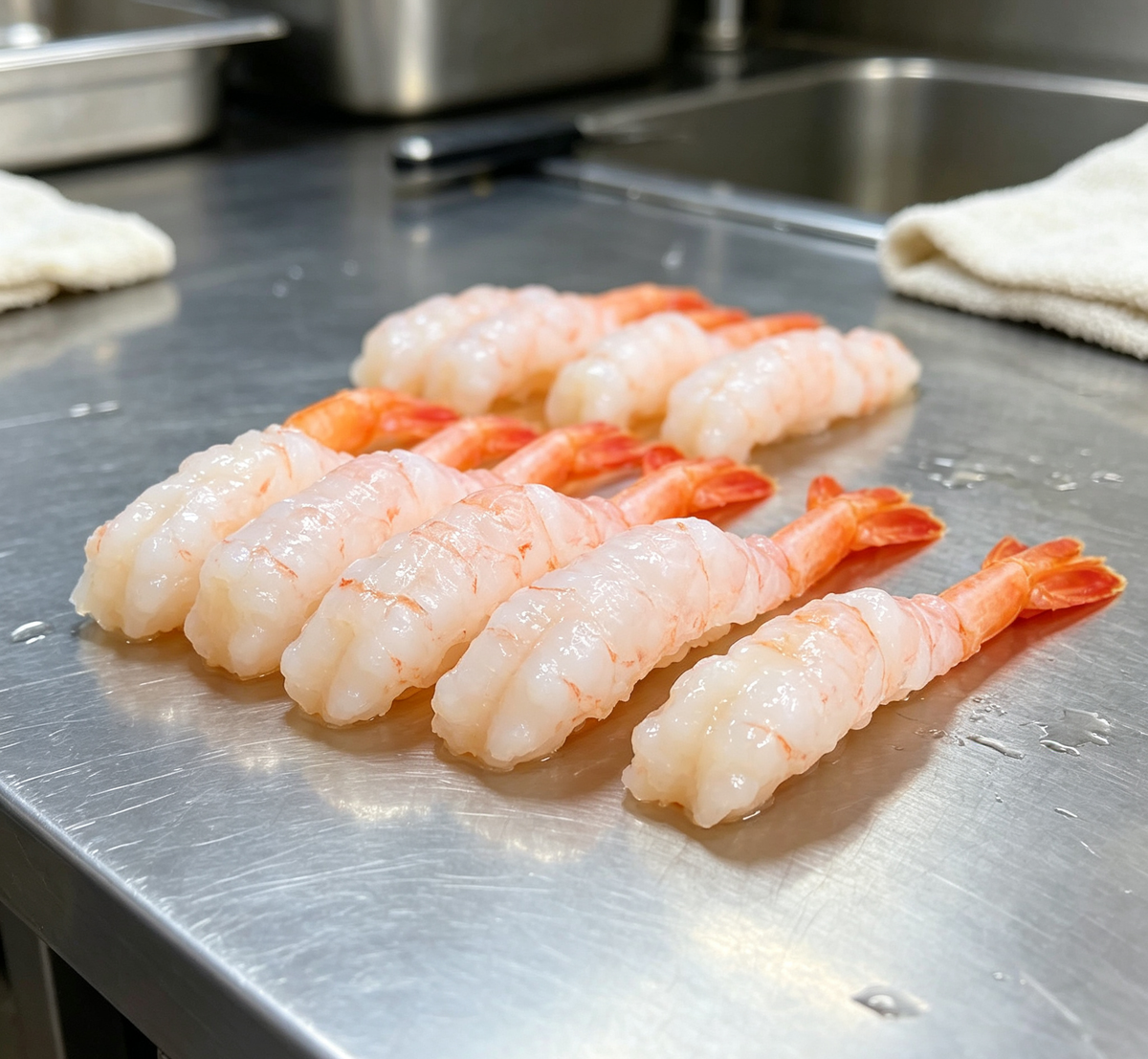 Fresh, Plump, and Perfectly Prepared Shrimp Sushi